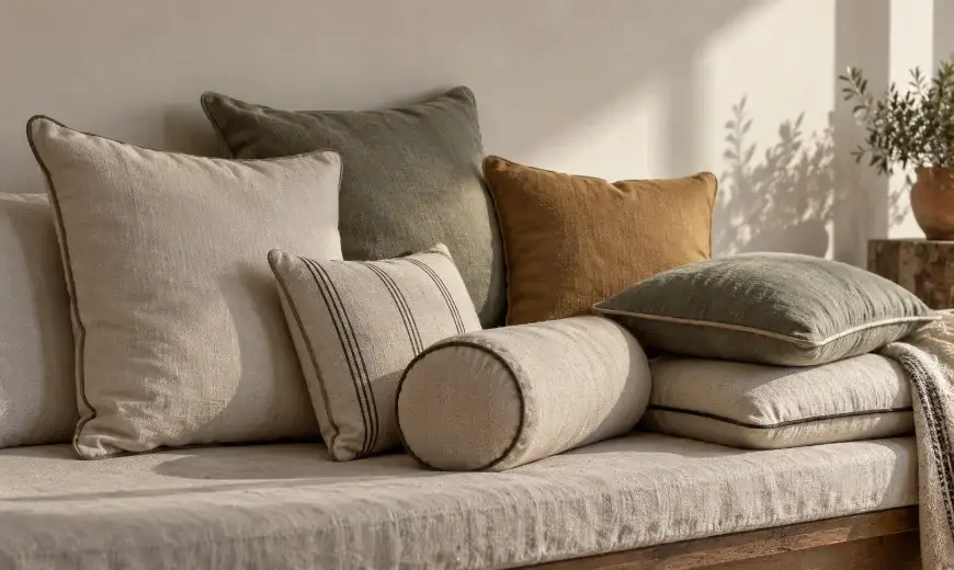 Coussins décoratifs sur mesure